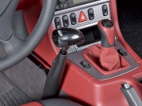 Floor mounted push-pull hand controls