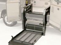 Occupied wheelchair lift