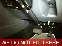 Push-pull hand controls DON'T FIT